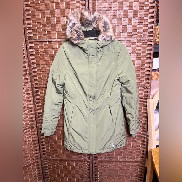 Spyder Jackets & Coats Spyder Womens Ski Parka Size Small Color Sage Green Nwt Poshmark